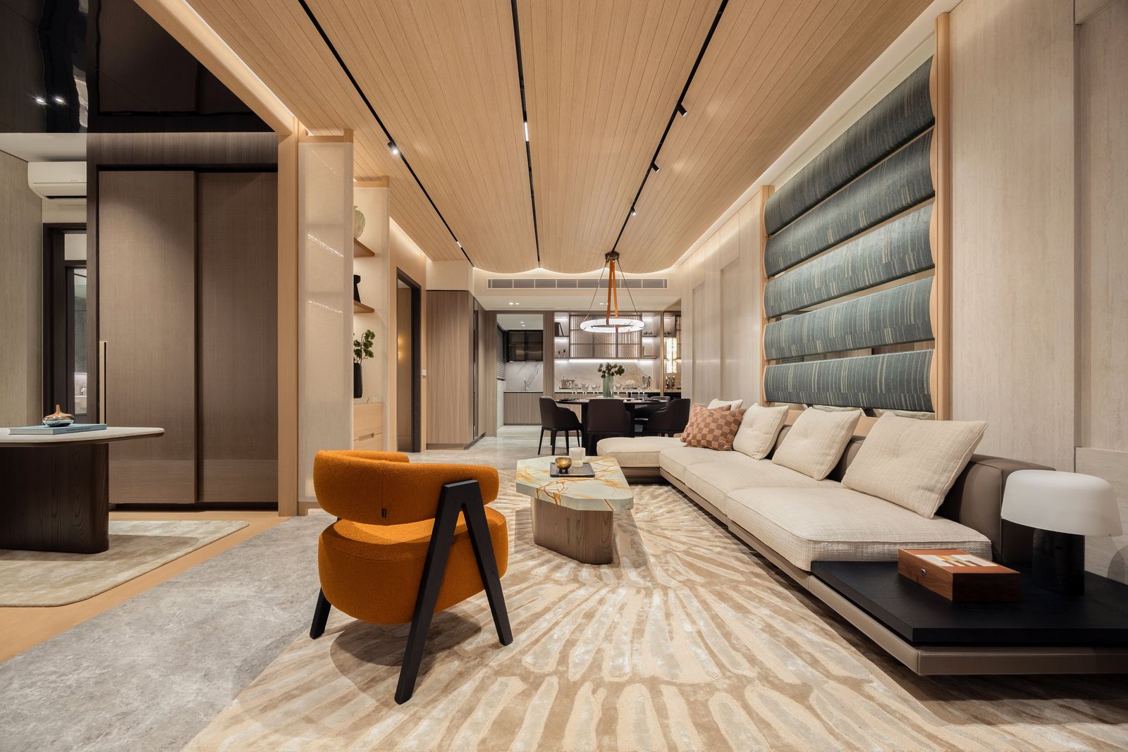Living and dining area